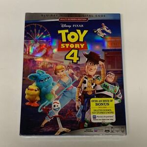 NEW Disney Pixar Toy Story 4 Blu-ray DVD Movie 2019 Woody Buzz Lightyear SEALED